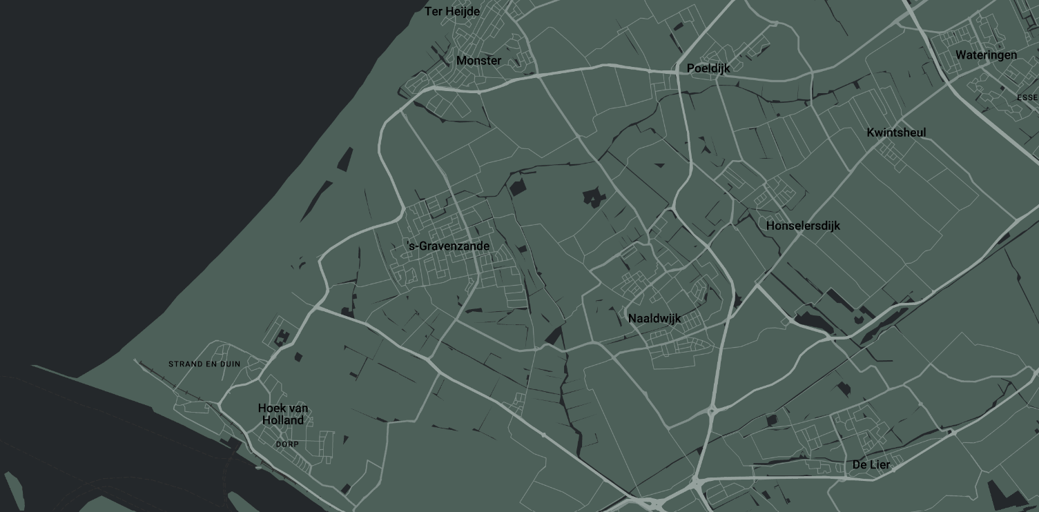 Westland region map